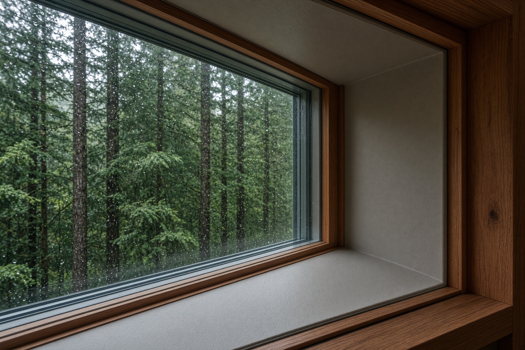 High-performance window corner