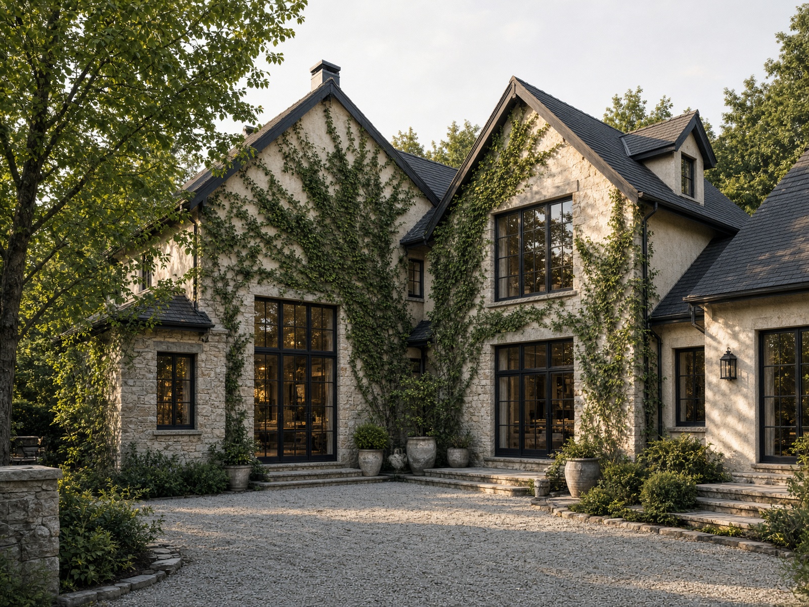 La Maison arrival court